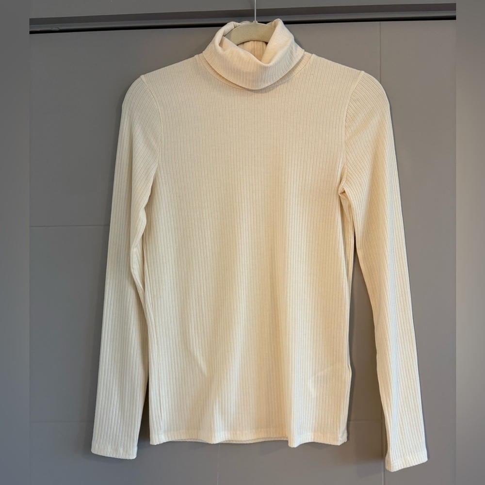 Madewell Ribbed Turtleneck Top